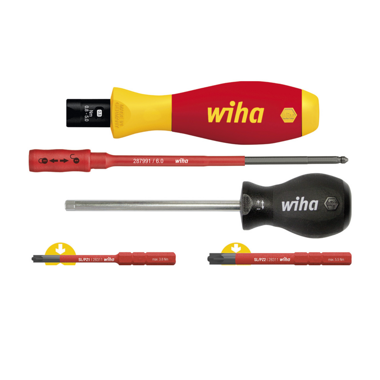 TorqueVario®-S Screwdriver Set 0.8-5.0Nm 38074