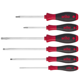 SoftFinish® Slotted and Pozidriv Screwdriver Set 6 Pieces 07153