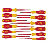 SoftFinish® SlimFix VDE Slim Screwdriver Set, 12 Piece 1000V AC 41003