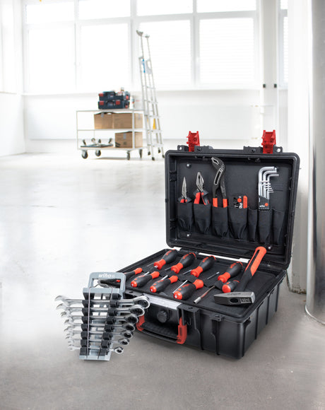 Wiha Mechanical Basic 46 Piece Tool Case Set 45256