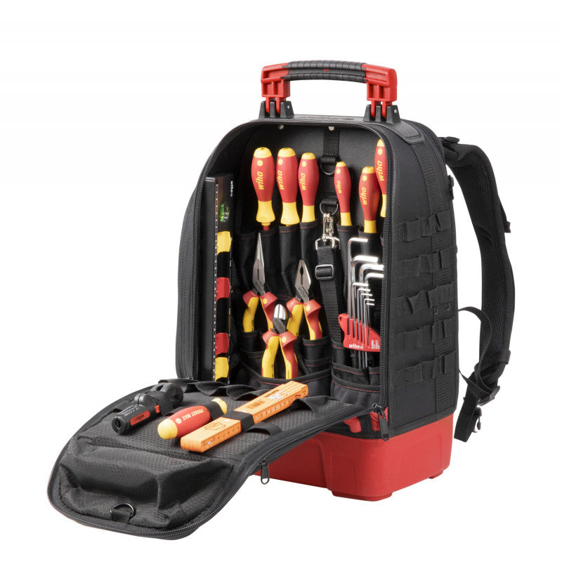 Wiha Electrician's Backpack Tool Set 28 Pieces 45528 – Wiha