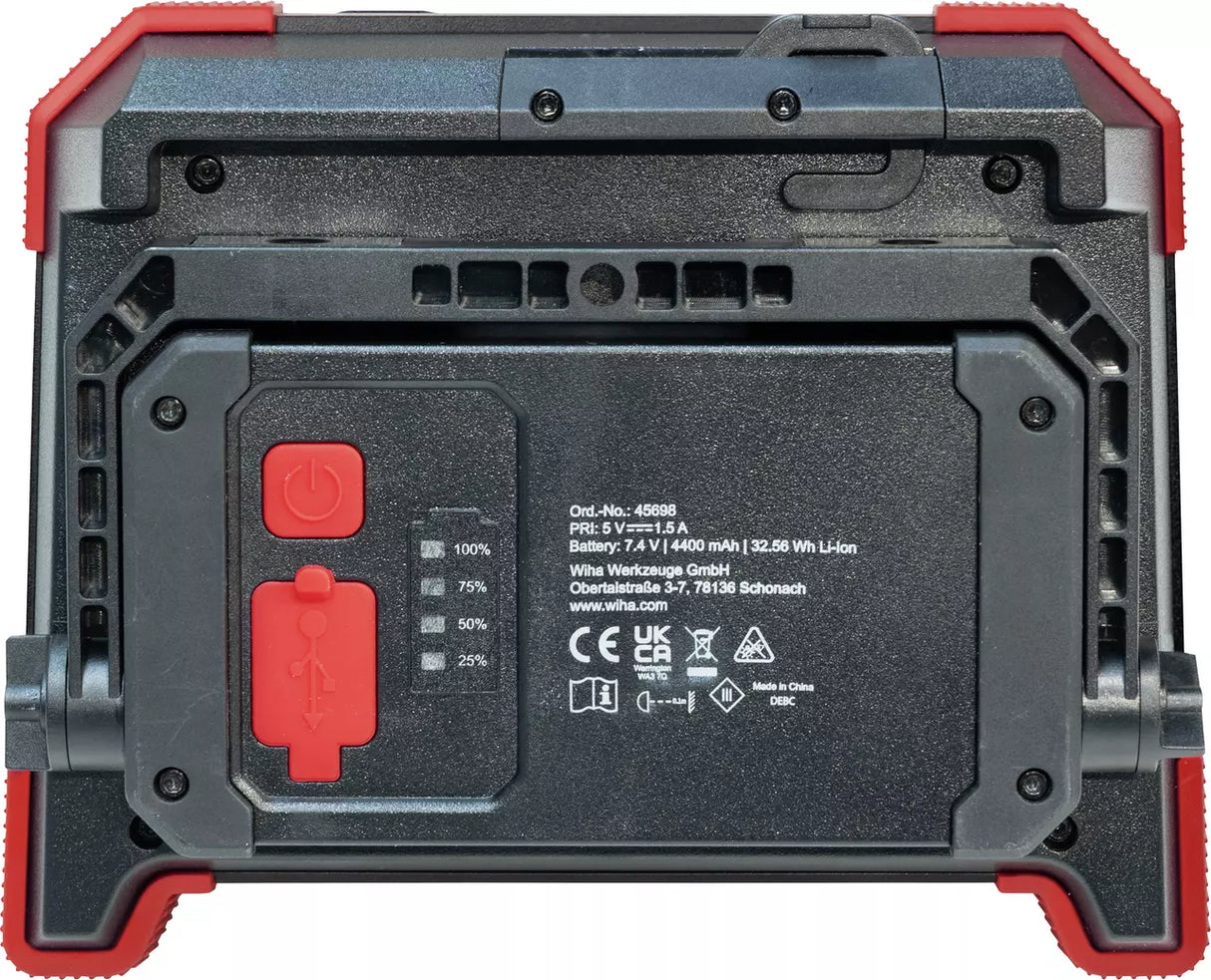 Floodlight rechargeable 30 W, 3,000 lm 45698