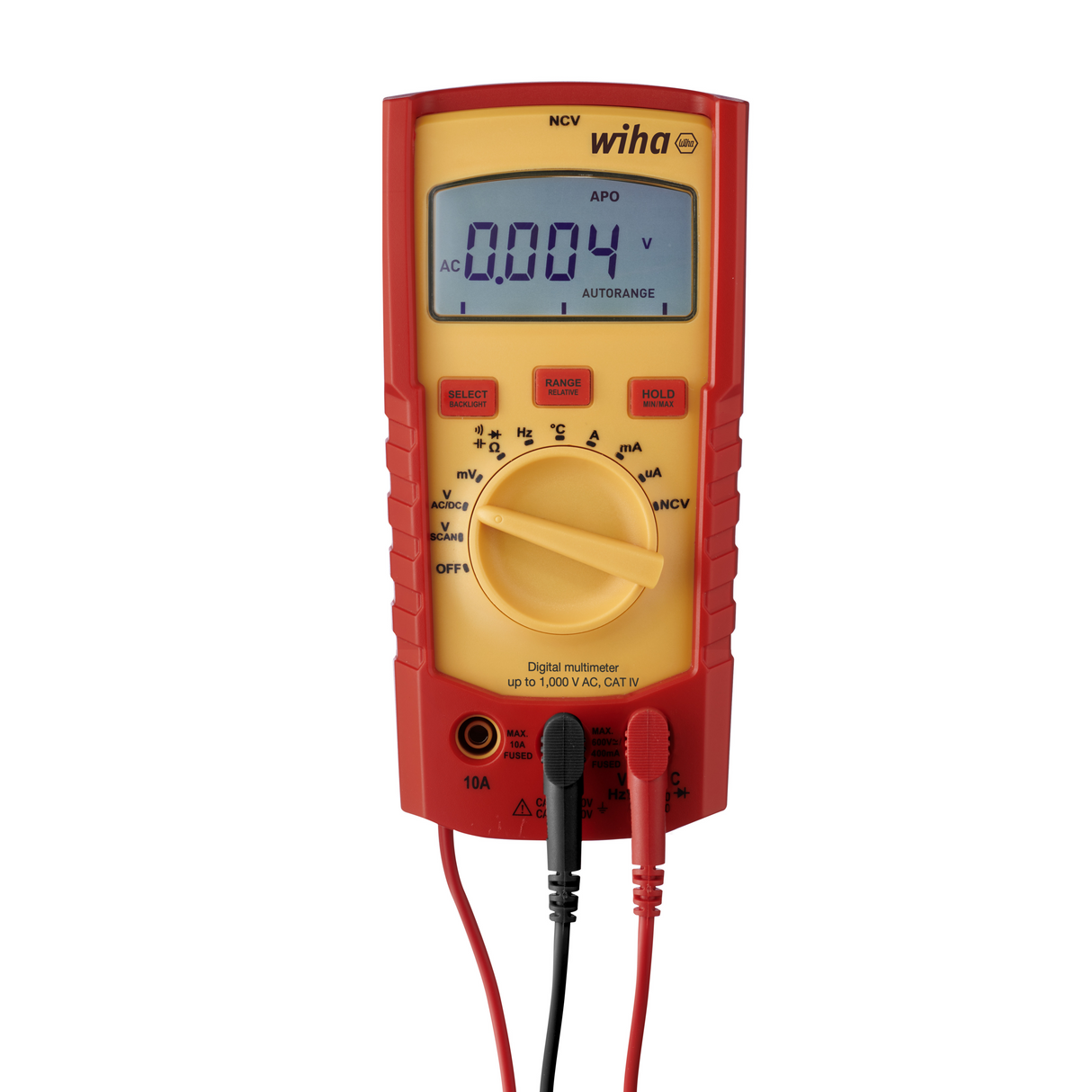 Wiha Digital Multimeter up to 1,00 V AC, CAT IV 45215