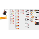 Wiha Competence XXL II Electrician's 115 Piece Tool Box 42069